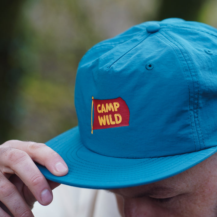 Camp Wild Flag - Recycled Cap - Ocean