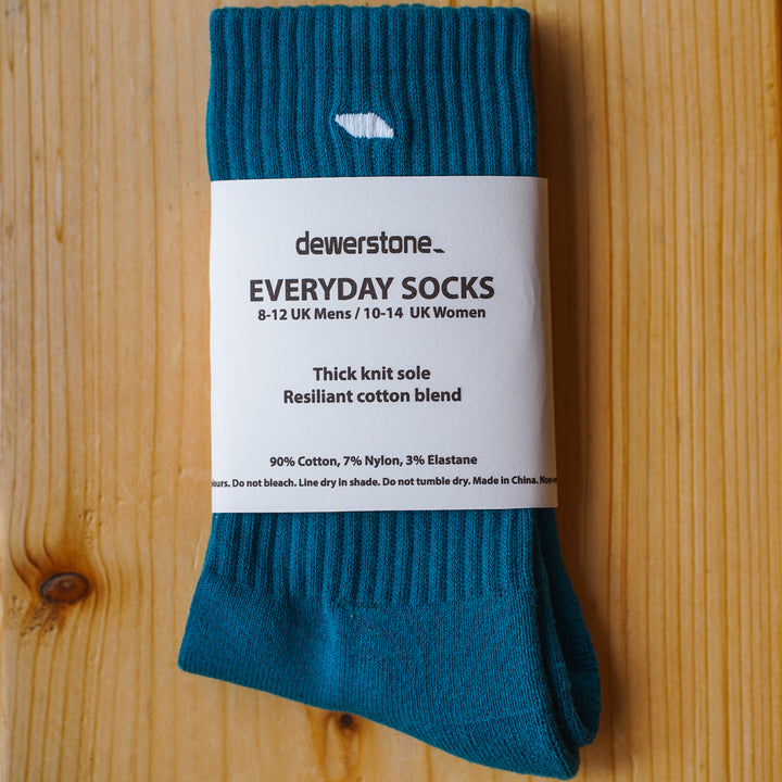 Everyday Socks - Teal