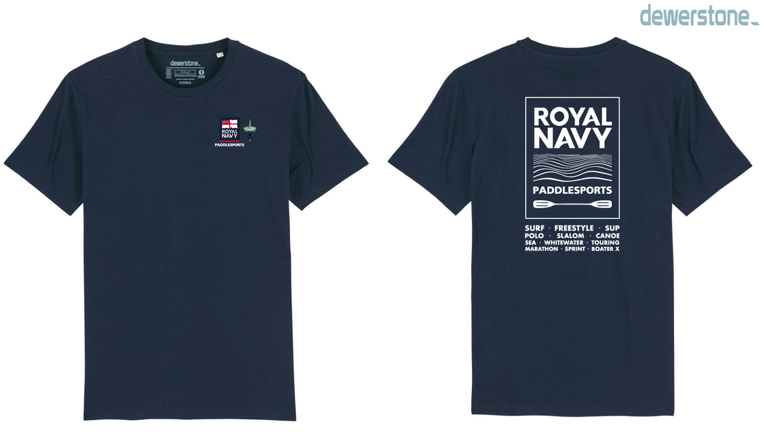 Royal Navy Paddlesports Club - Organic T Shirt