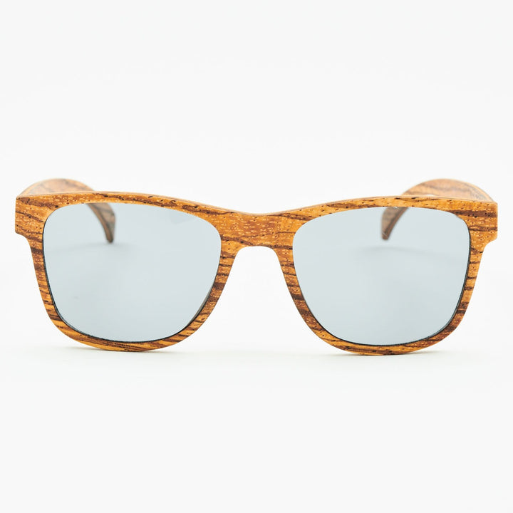 dewerstone Wooden Sunglasses Sumbawa Wooden Sunglasses - ZEISS Lightpro Polarized Lenses - Zebra