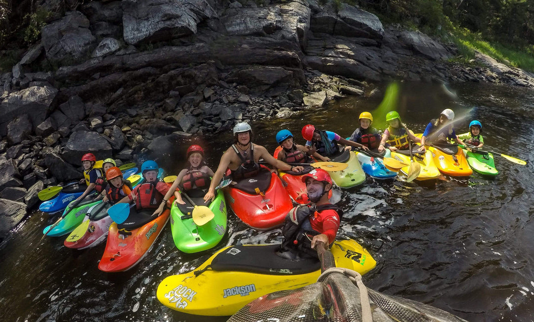 How to introduce kids to white water kayaking. - dewerstone