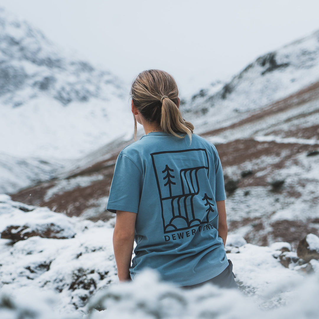 Cascade T Shirt - Glacier Blue – dewerstone