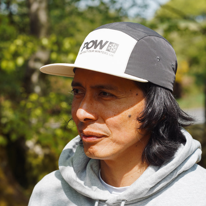 Protect Our Winters x dewerstone - Five Panel Camper Cap - Black