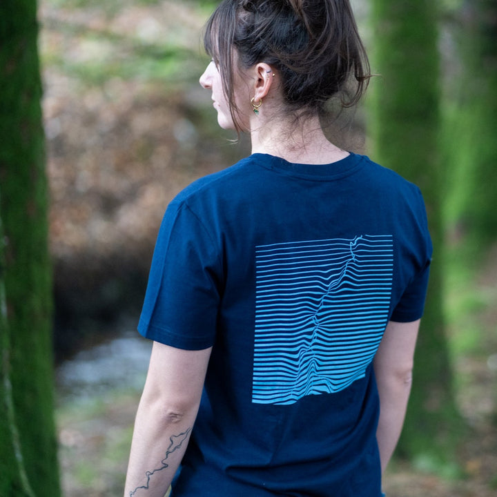 Save Our Rivers - Dyffryn T Shirt - Navy