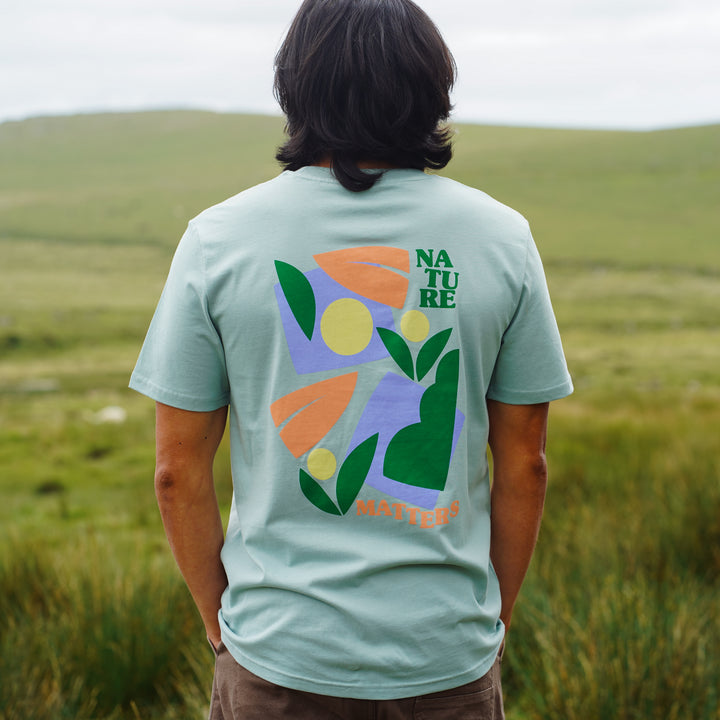 dewerstone x Penfold - Nature Matters Organic Cotton T Shirt - Muted Green