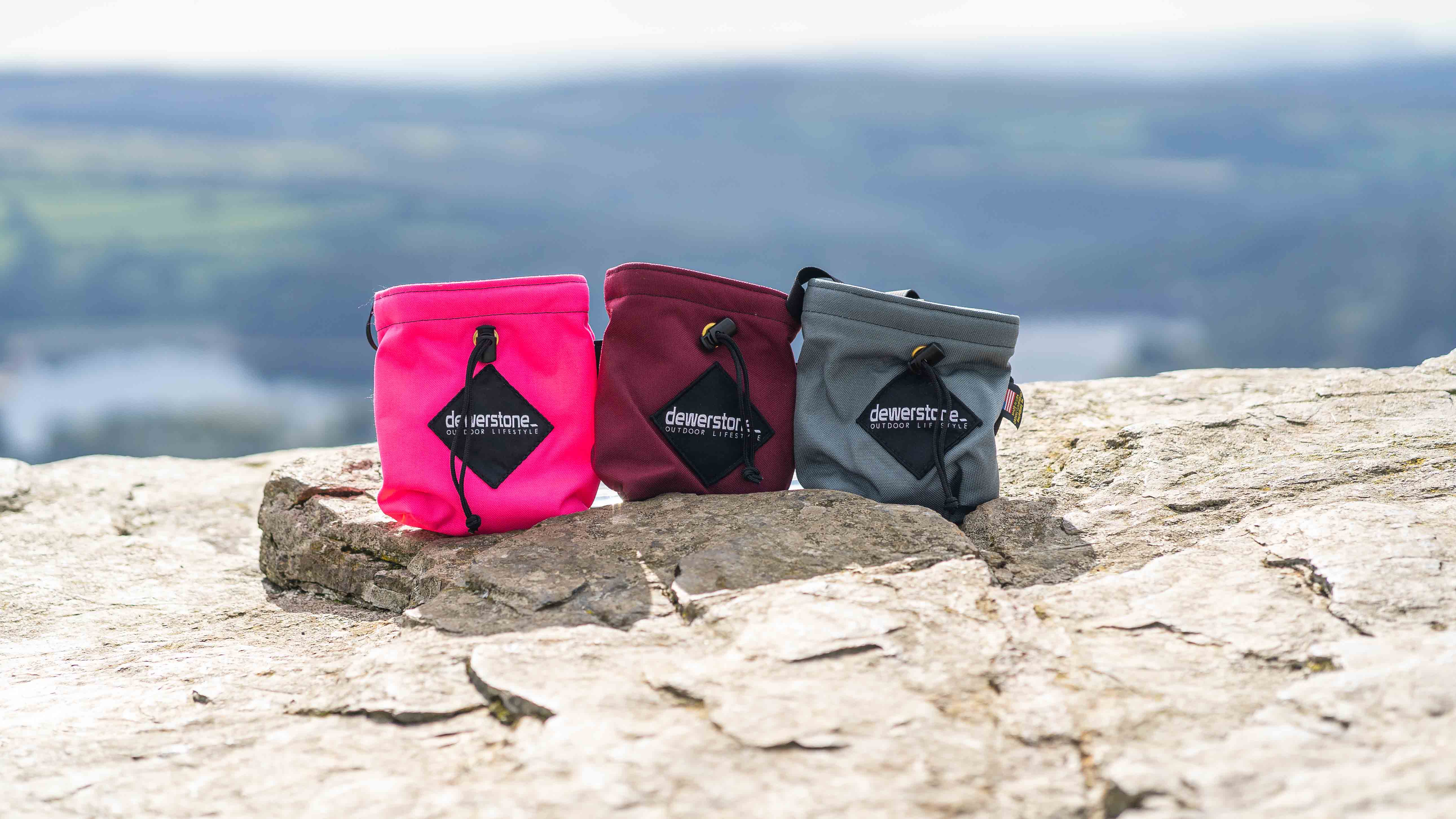 dewerstone x Organic Climbing Backpacks Chalk Bags Boulder Buckets