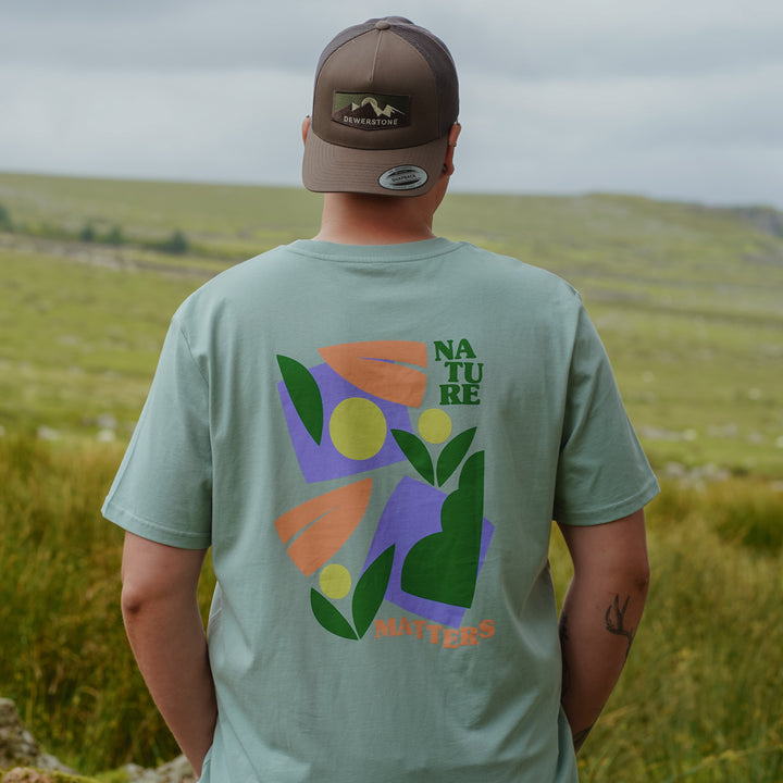 dewerstone x Penfold - Nature Matters Organic Cotton T Shirt - Muted Green