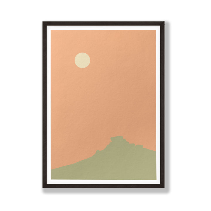 'Icon Tor' Giclée Fine Art Print - Peachy - A5 / A3 / A2