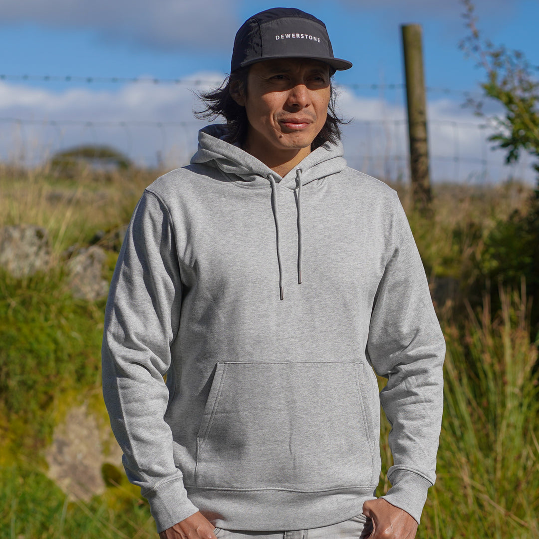 Organic Cotton Hoody - Trail grey