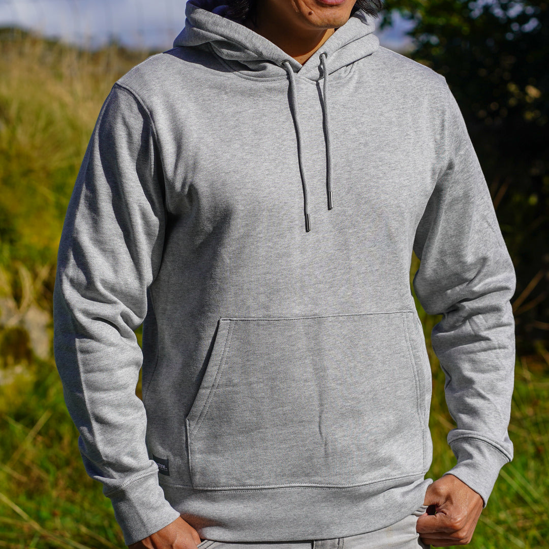 Organic Cotton Hoody - Trail grey