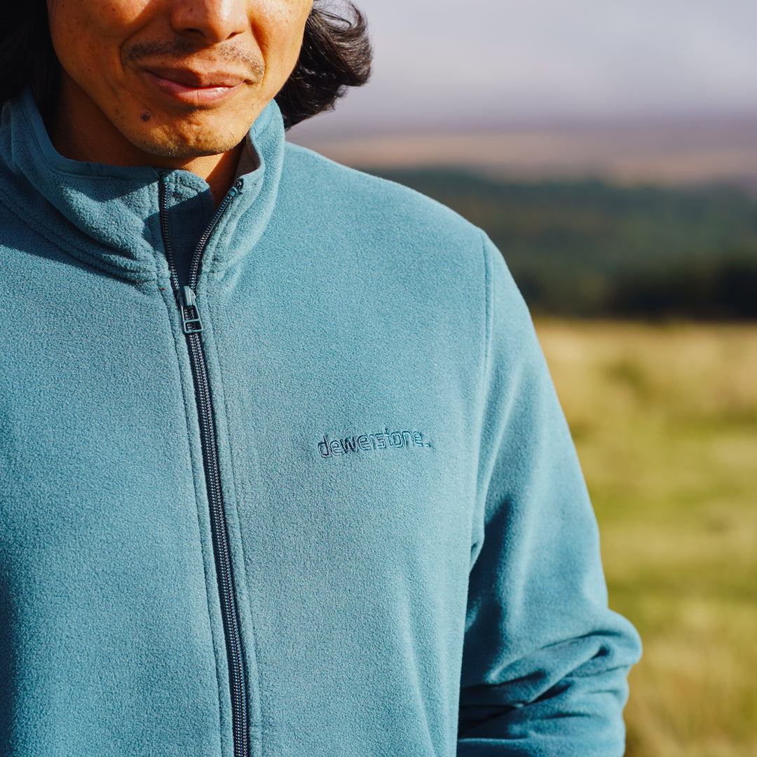 Hiker Recycled Polar Fleece Jacket - Teal