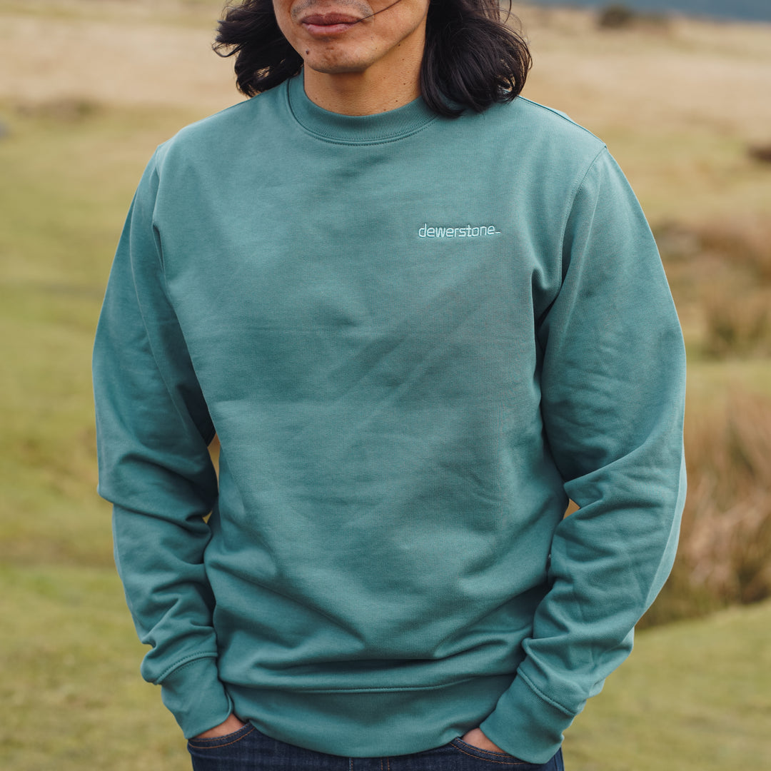 Vala Organic Cotton Sweatshirt - Green