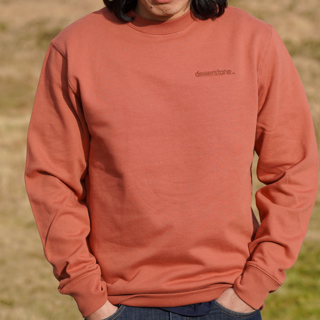 Vala Organic Cotton Sweatshirt - Chestnut Brown