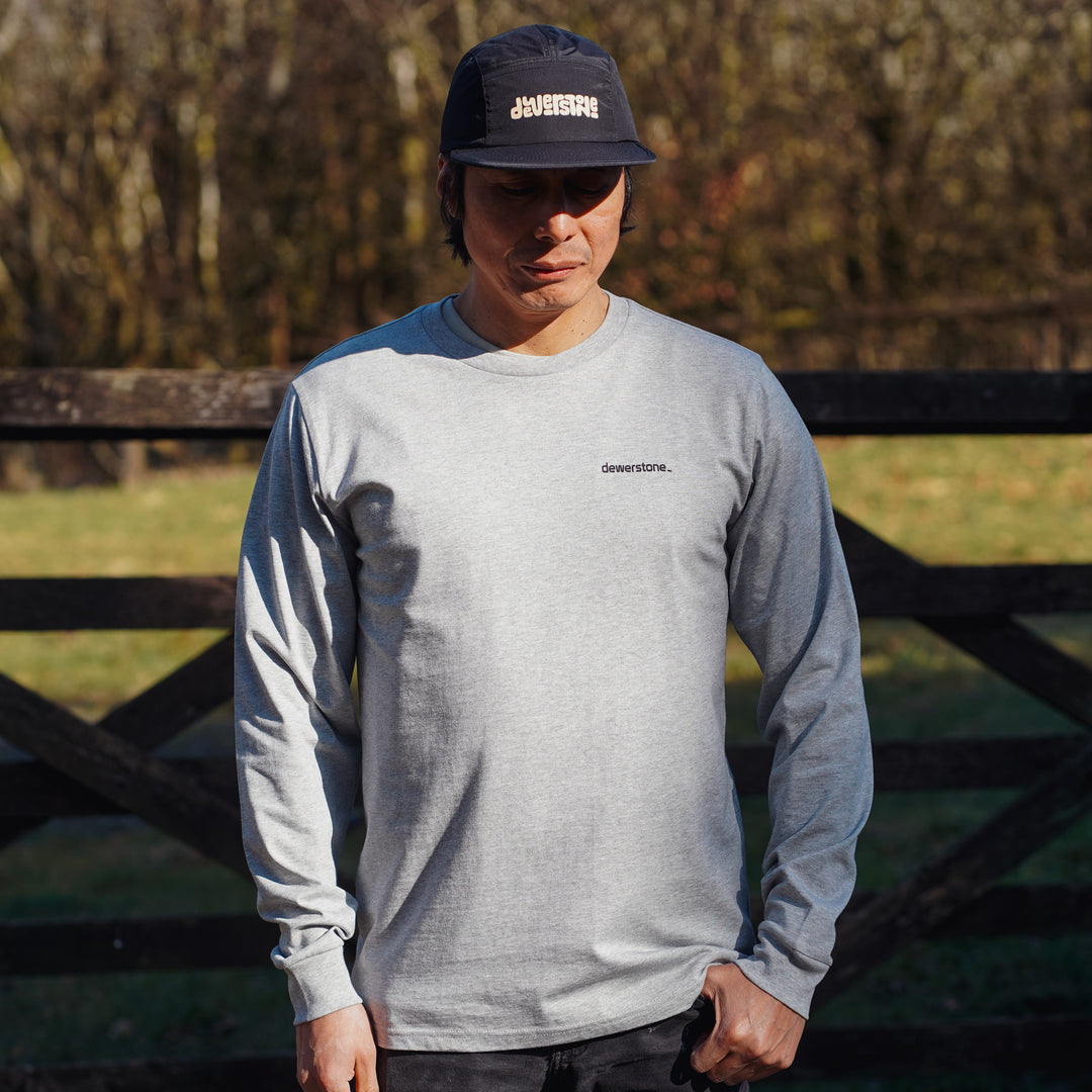 Iconic Organic Cotton Long Sleeve - Trail Grey