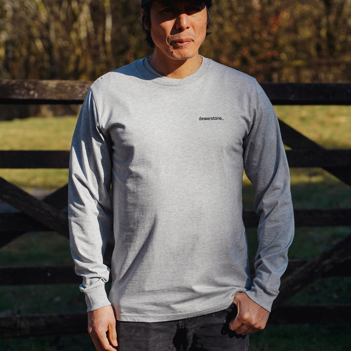 Iconic Organic Cotton Long Sleeve - Trail Grey