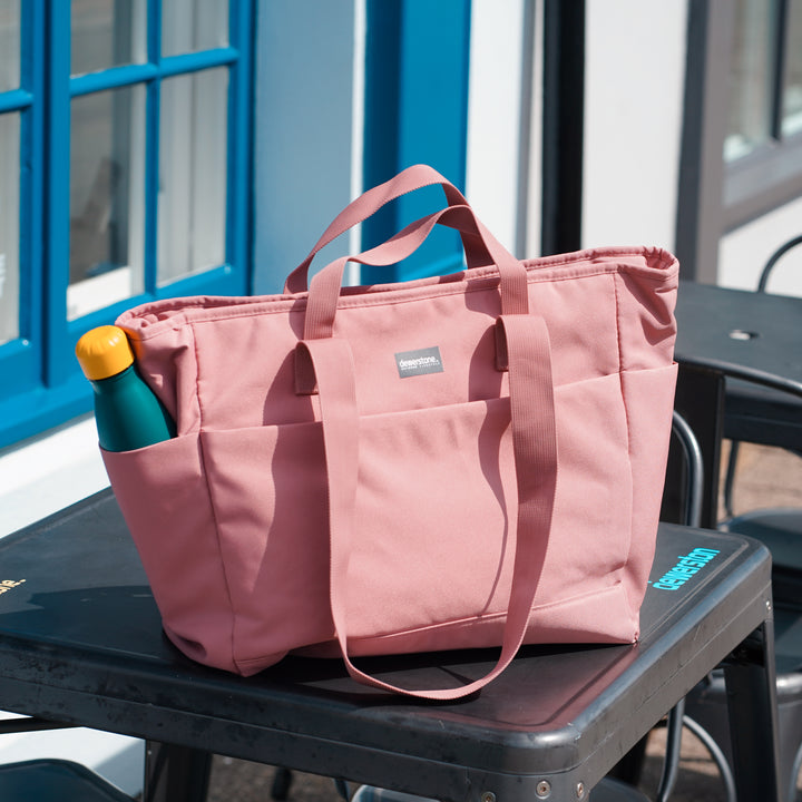 Poppins Recycled Tote Bag - Rose Clay