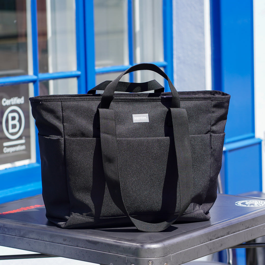 Poppins Recycled Tote Bag - Black