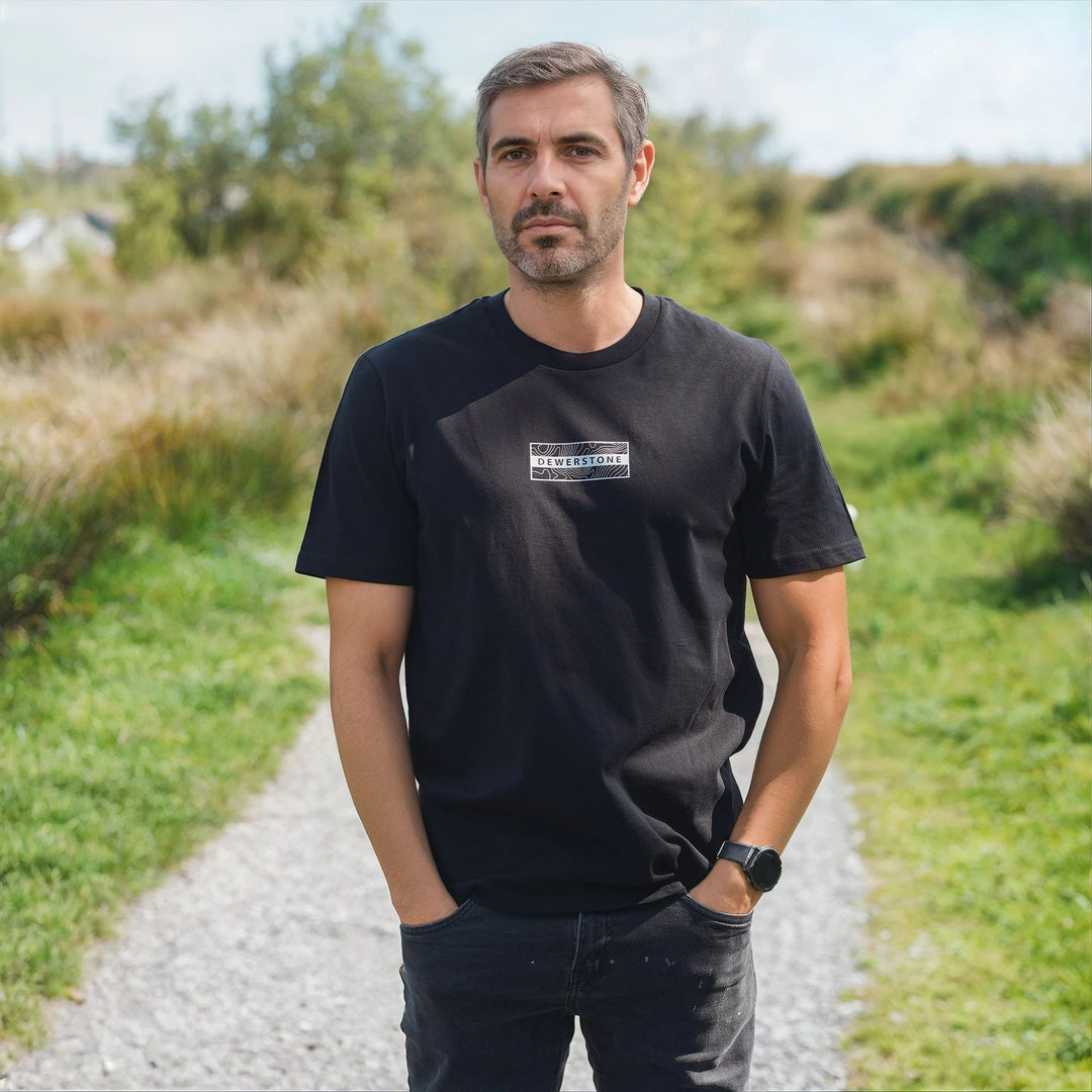 Foundation Organic Cotton T Shirt - Black
