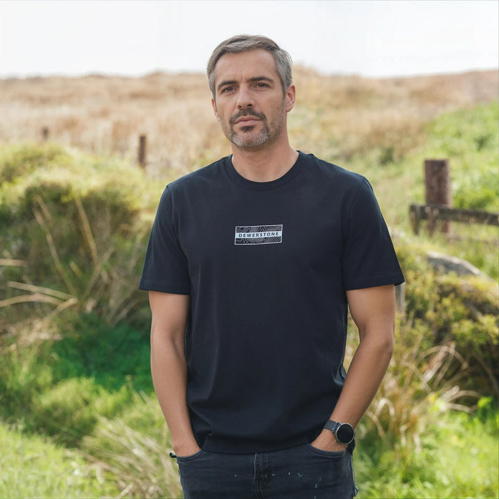 Foundation Organic Cotton T Shirt - Black