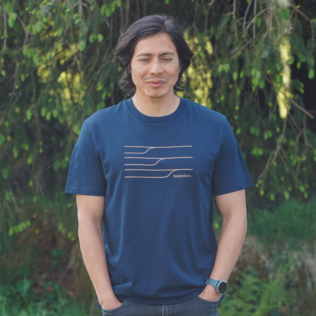 Swell Organic Cotton T-Shirt - Navy