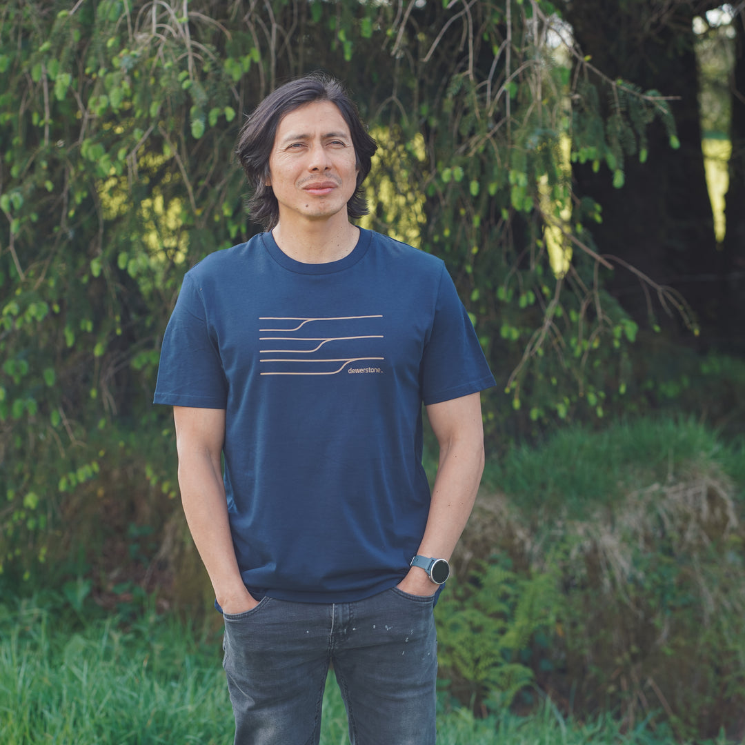 Swell Organic Cotton T-Shirt - Navy