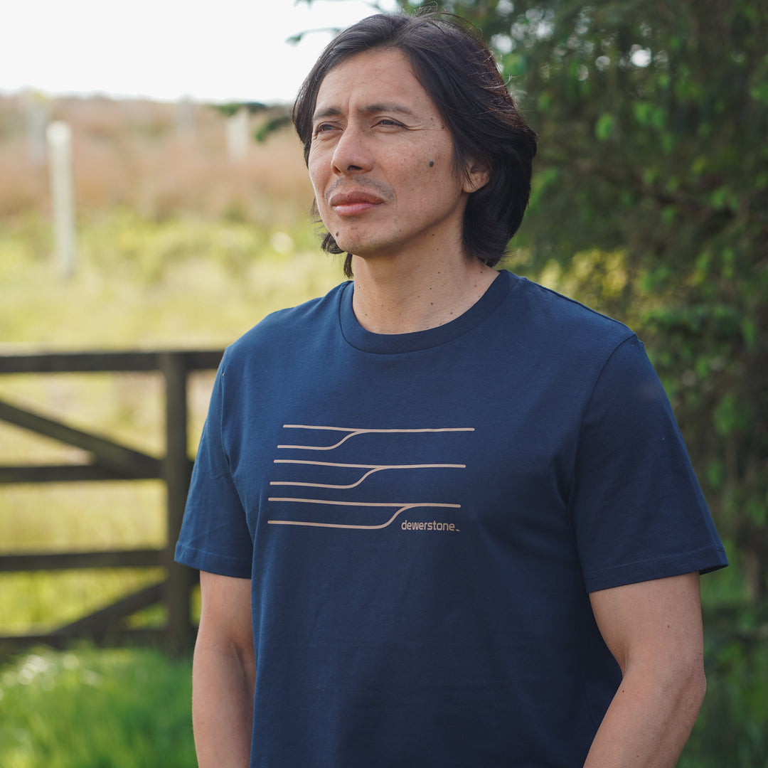 Swell Organic Cotton T-Shirt - Navy