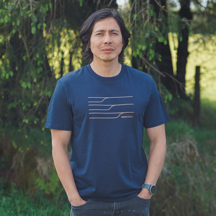 Swell Organic Cotton T-Shirt - Navy