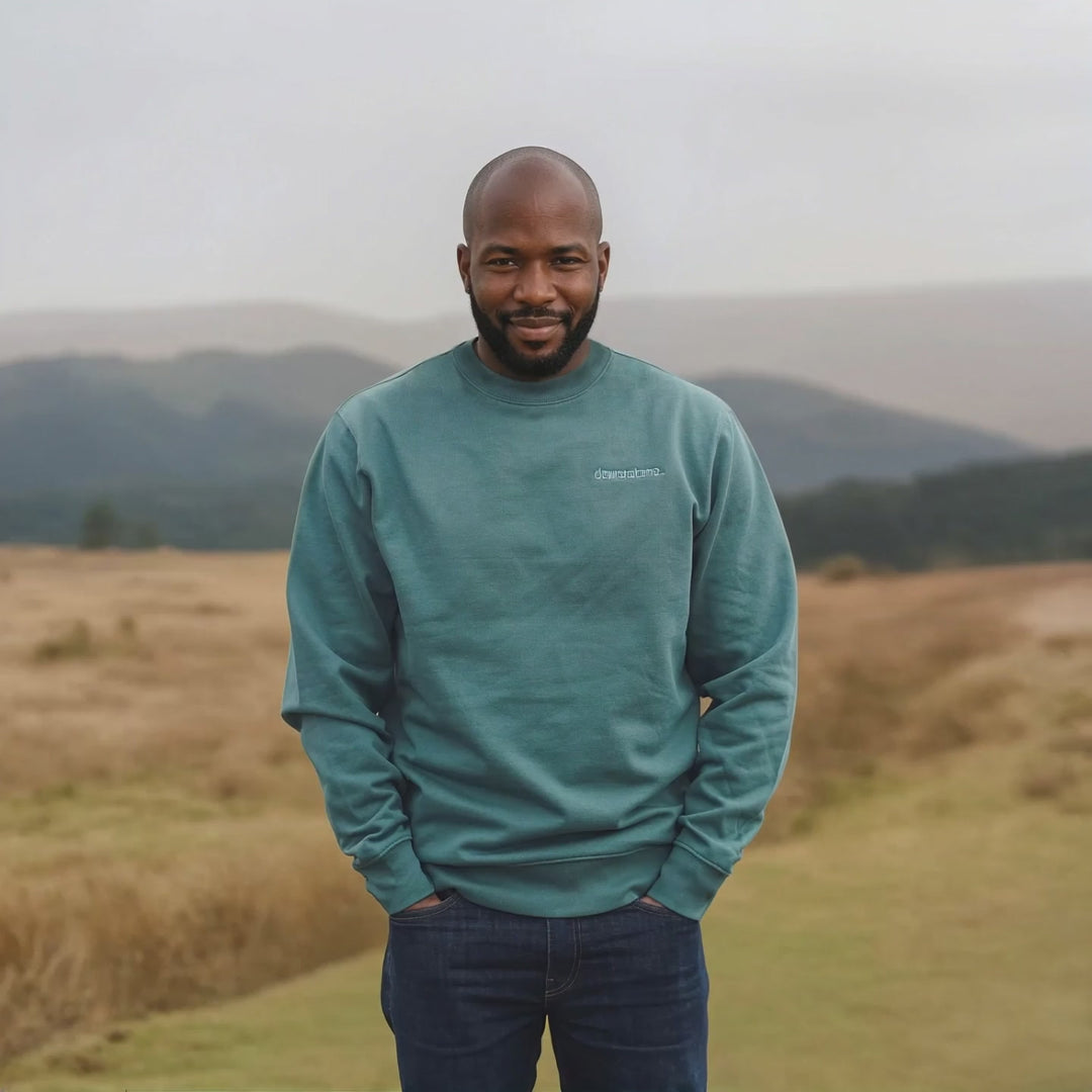 Vala Organic Cotton Sweatshirt - Green