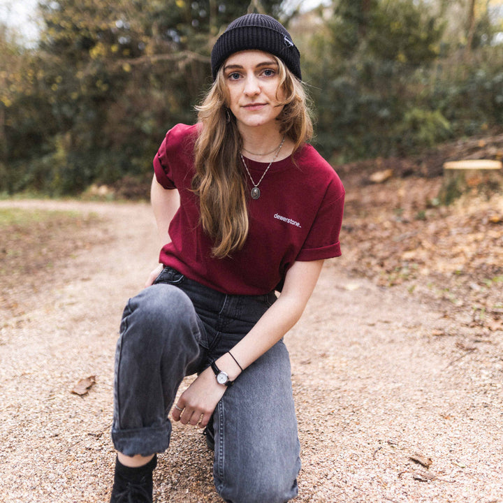 Logo T - Burgundy