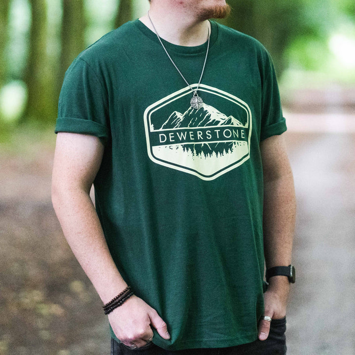 Backpacker Tee - Forest Green - dewerstone - T-Shirt - S