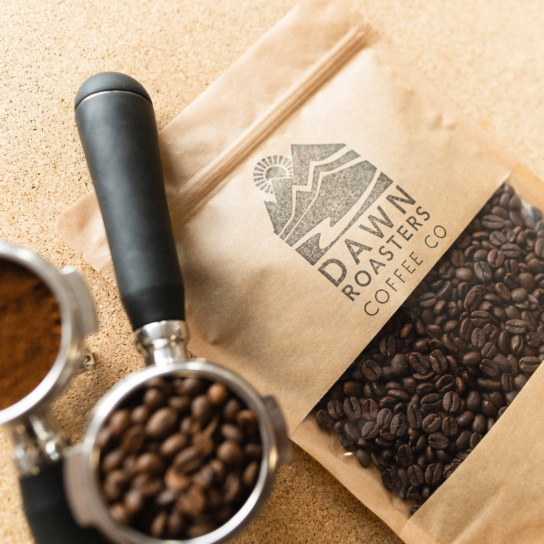 Dawn Roasters - Coffee Shop Flagship Blend - Whole Bean, Espresso or Cafetiere - dewerstone - Coffee Beans - 250g