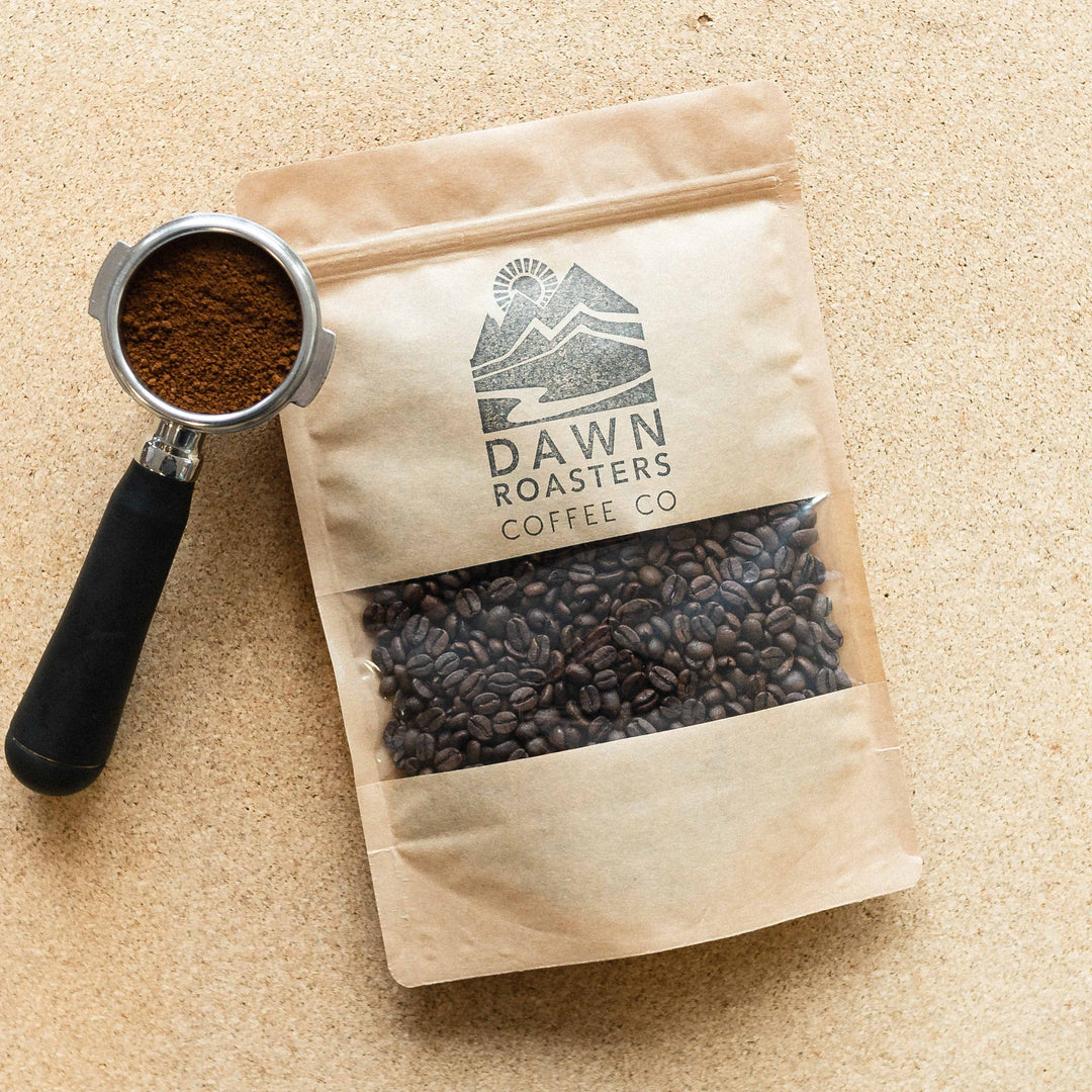Dawn Roasters - Coffee Shop Flagship Blend - Whole Bean, Espresso or Cafetiere - dewerstone - Coffee Beans - 250g