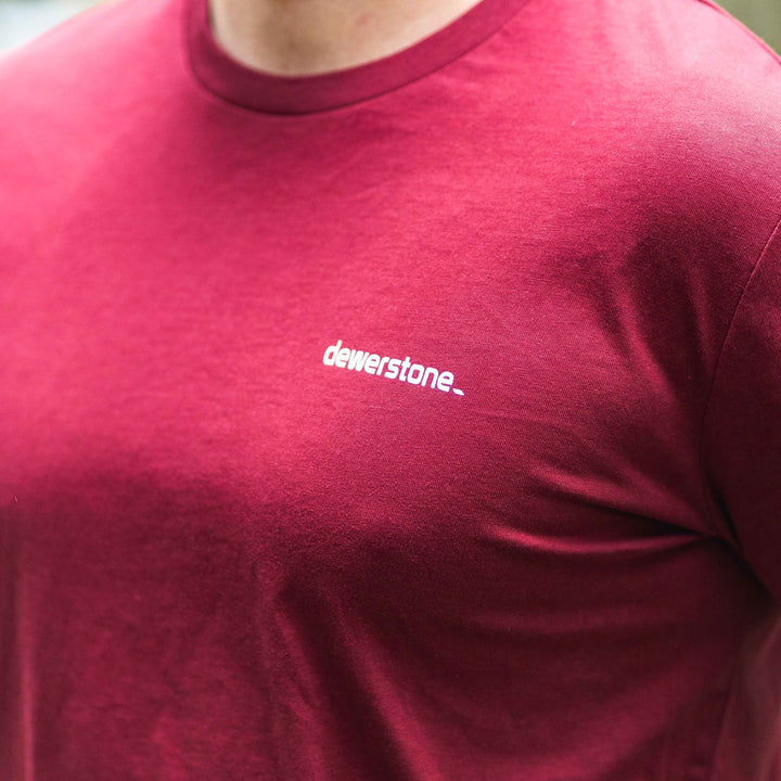 dewerstone T-Shirt Logo T - Burgundy