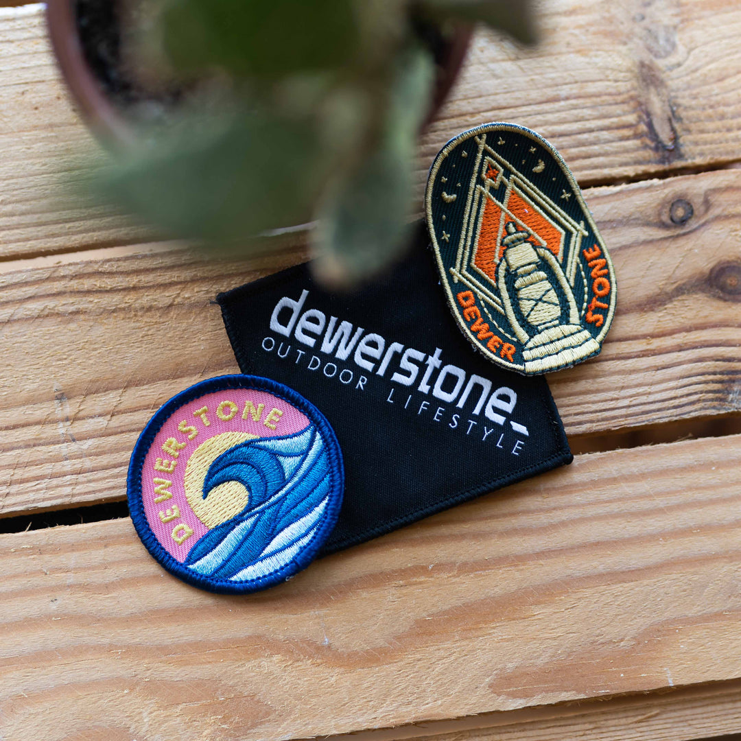 dewerstone Patches - 3 Pack Bundle (Logo, Lantern & Wave) - dewerstone - Patches -