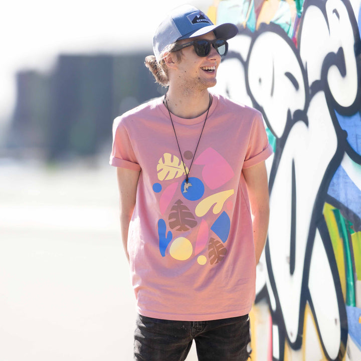 dewerstone x Spearhead Records x Penfold - Pastel Pink - dewerstone - T-Shirt - XS
