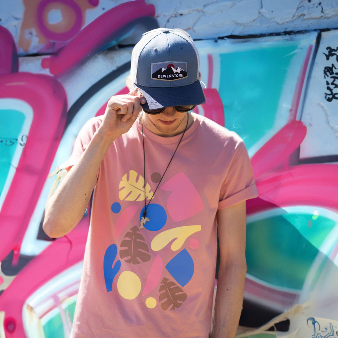 dewerstone x Spearhead Records x Penfold - Pastel Pink - dewerstone - T-Shirt - XS
