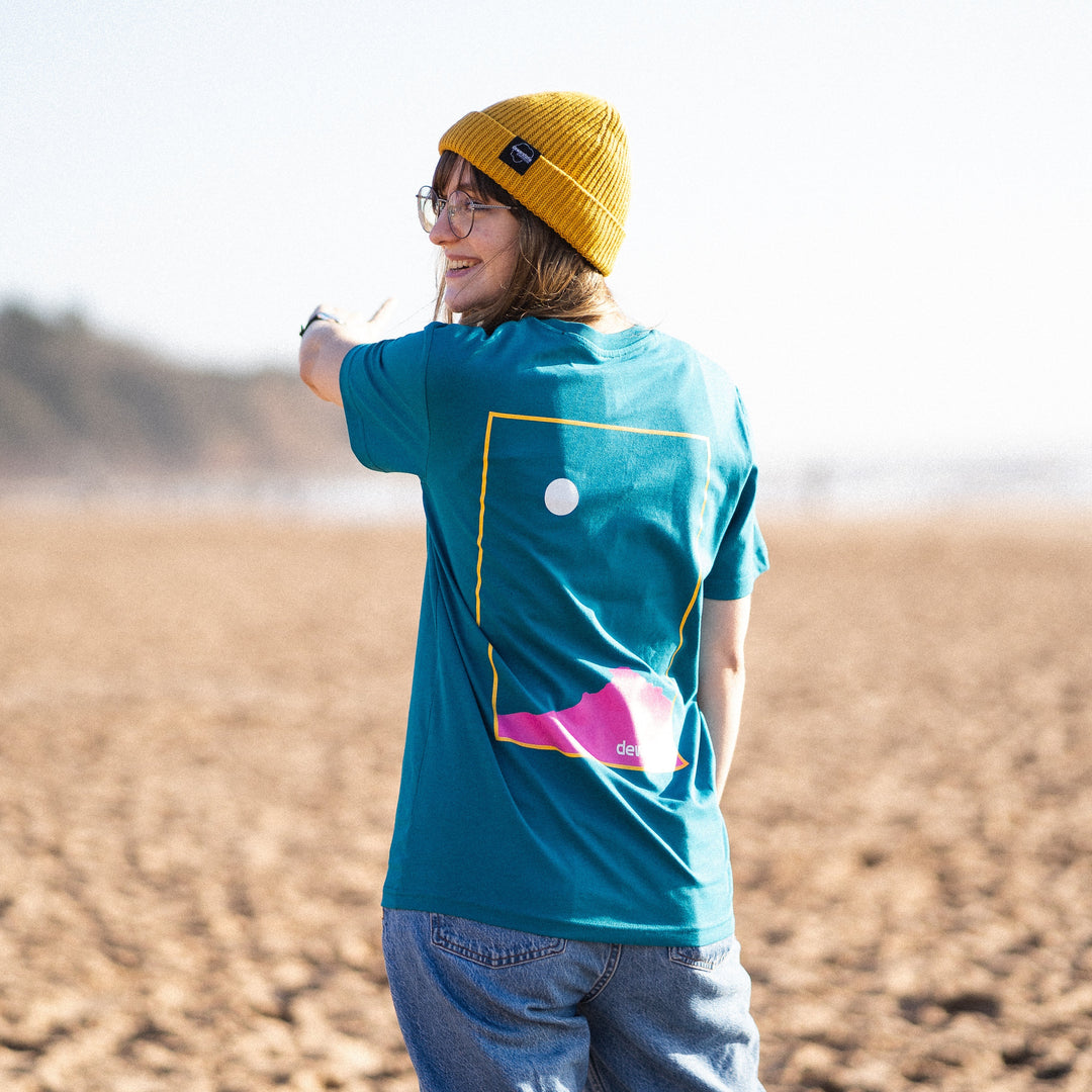 Iconic - Teal T Shirt - dewerstone - T-Shirt - S