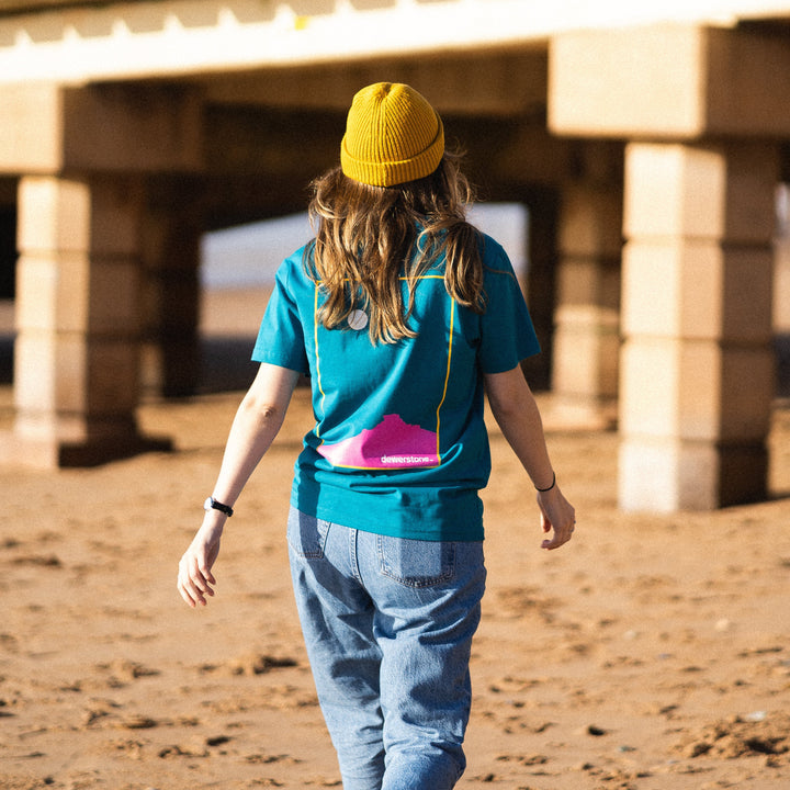 Iconic - Teal T Shirt - dewerstone - T-Shirt - XS