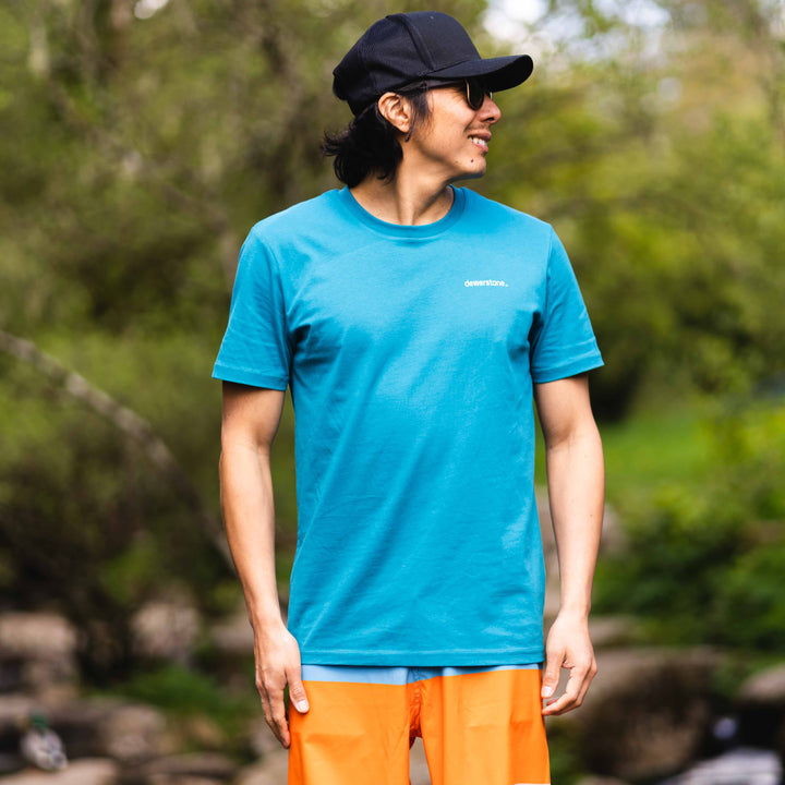 Logo T-shirt - Ocean - dewerstone - T-Shirt - XS