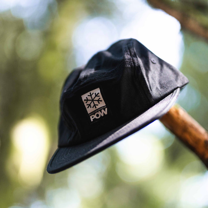 Protect Our Winters x dewerstone - Five Panel Cap - Black - dewerstone - -