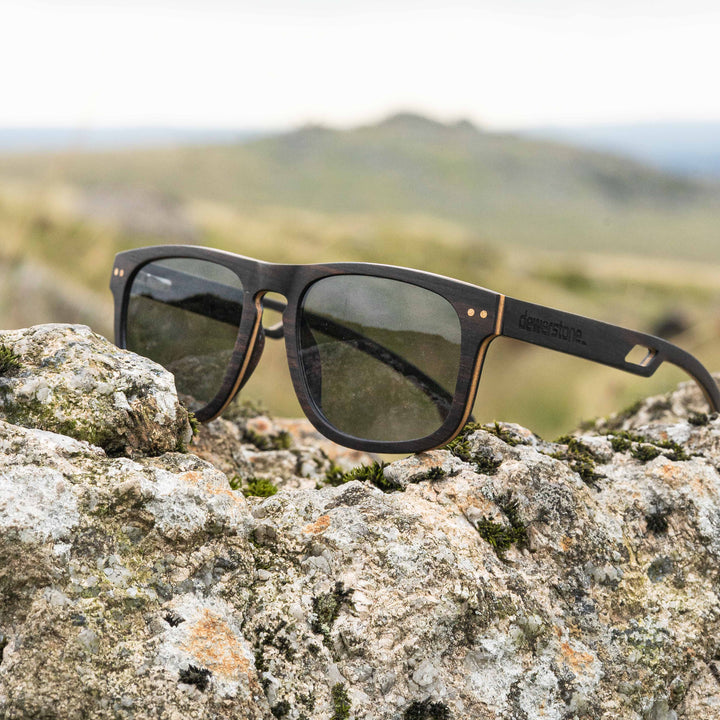 Tambora X Wooden Sunglasses - Maple Wood with Polarized Lenses - dewerstone - Wooden Sunglasses -