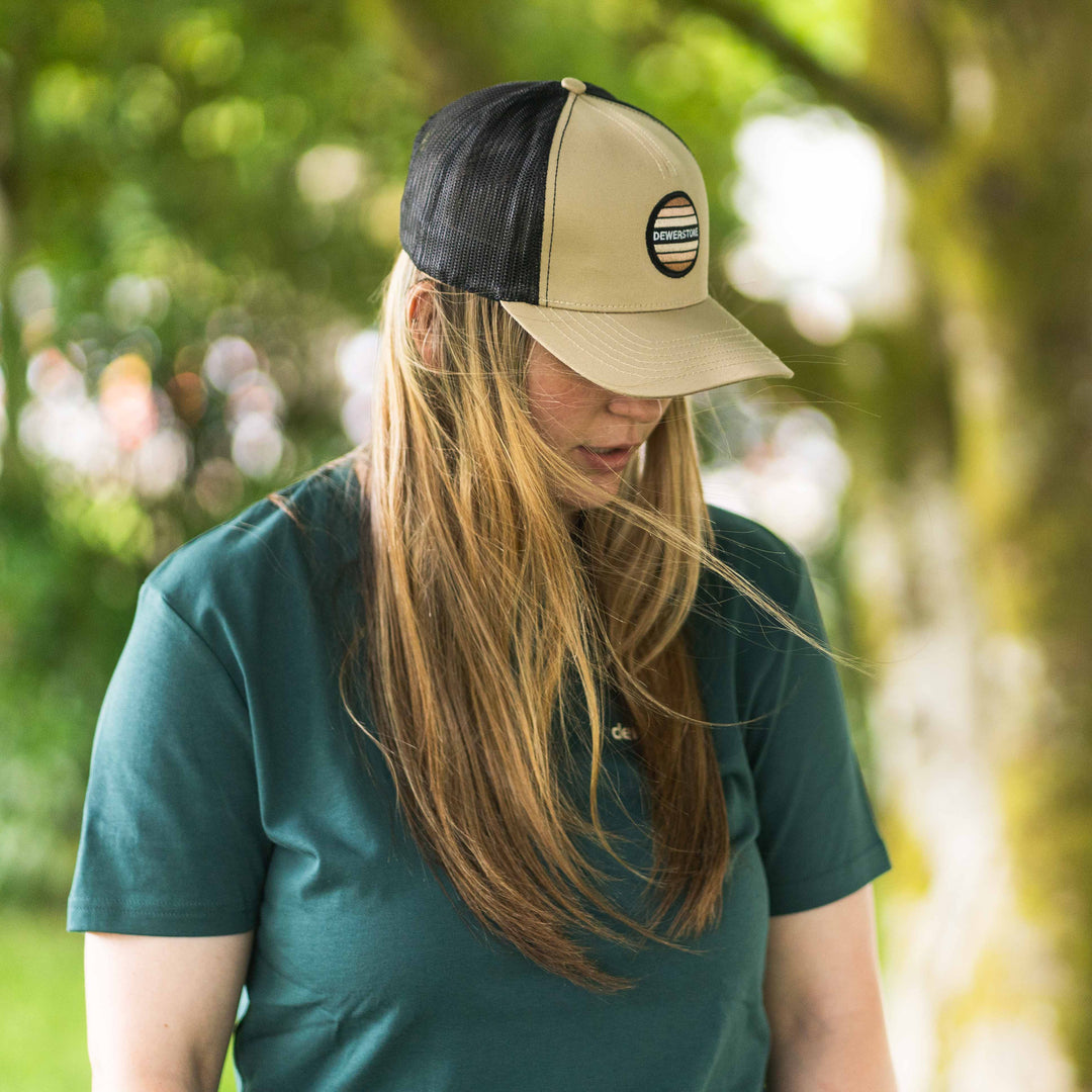 Trucker Organic & Recycled Cap - Retro - Mocha - dewerstone - Cap -