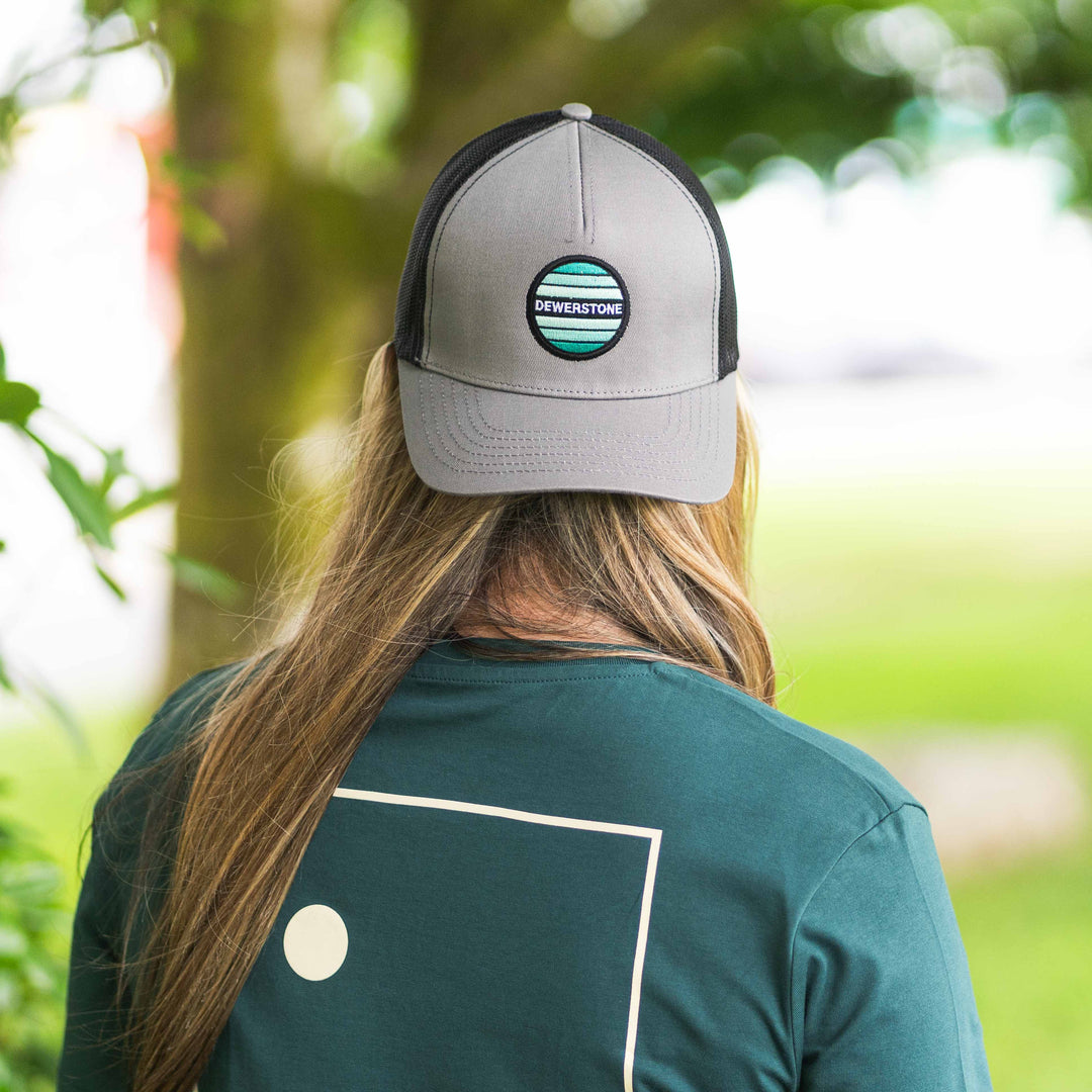 Trucker Organic & Recycled Cap - Retro - Teal - dewerstone - Cap -