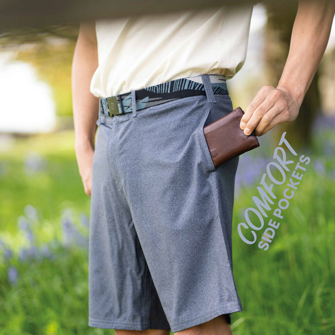 Walk Shorts - Charcoal - dewerstone - Life Shorts - 28" XS